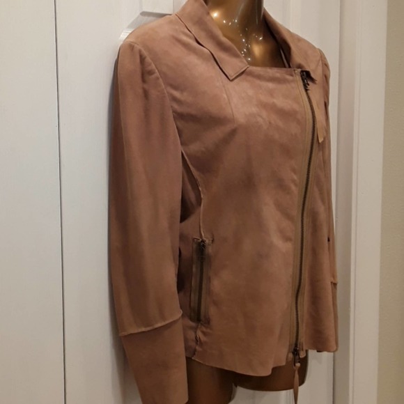 Lambskin Jacket Nigel Preston & Knight Sz L Lambskin Suede Grunge Jacket - Picture 5 of 9